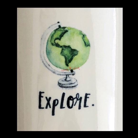 RAE DUNN EXPLORE Global World Travel Tumbler Cup - Picture 3 of 5